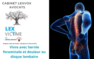 Vivre avec hernie foraminale et douleur au disque lombaire