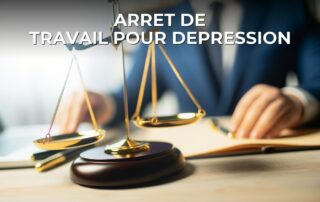 Arret de travail pour depression