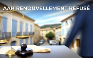 AAH renouvellement refusé