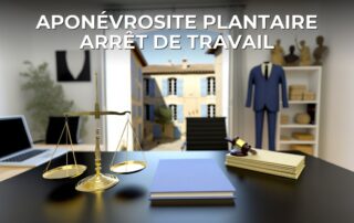 Aponévrosite plantaire arrêt de travail