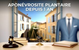 Aponévrosite plantaire depuis 1 an