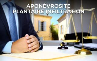 Aponévrosite plantaire infiltration