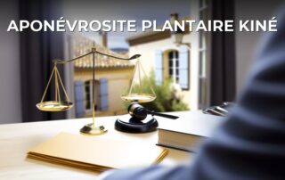 Aponévrosite plantaire kiné