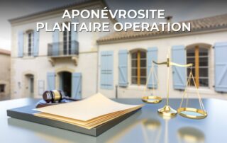 Aponévrosite plantaire operation