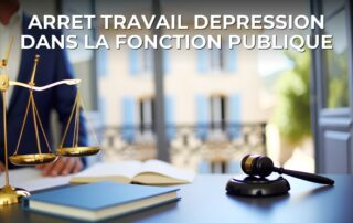 Arret travail depression dans la fonction publique