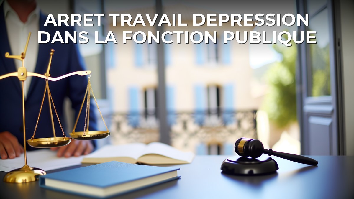 Arret travail depression dans la fonction publique