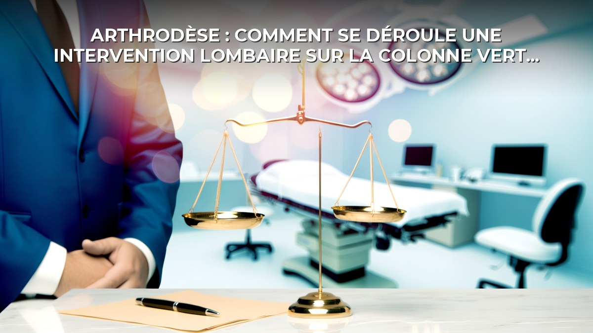 Arthrodèse : comment se déroule une intervention lombaire sur la colonne vertébrale
