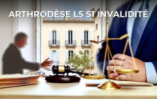 Arthrodèse l5 s1 invalidité