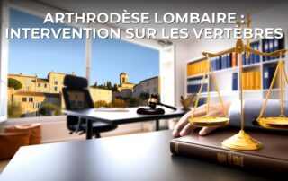 Arthrodèse lombaire : intervention sur les vertèbres