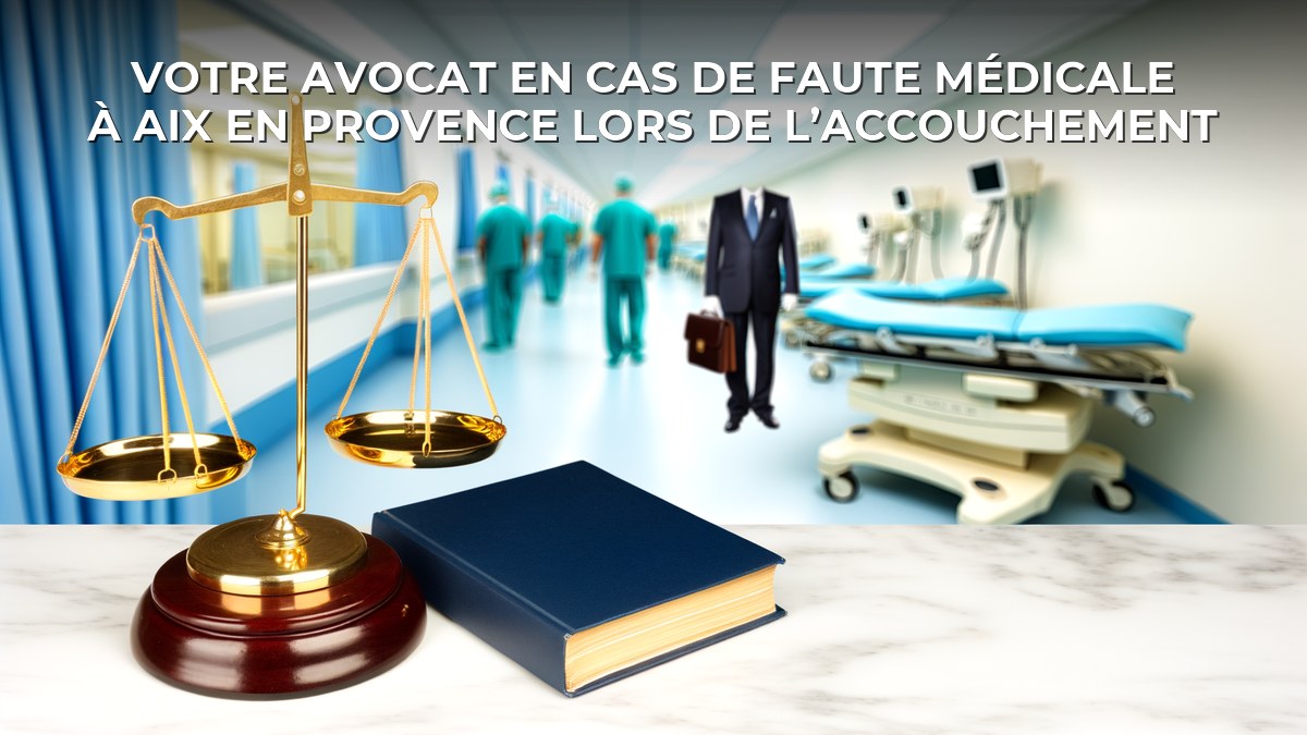 Votre avocat en cas de faute médicale à Aix en Provence lors de l’accouchement