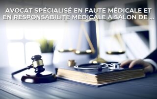 avocat spécialisé en faute médicale et en responsabilité médicale à Salon de provence