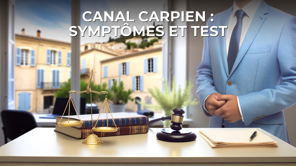 Canal carpien : symptômes et test