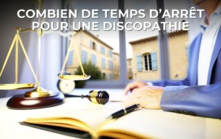 Combien de temps d’arrêt pour une discopathie