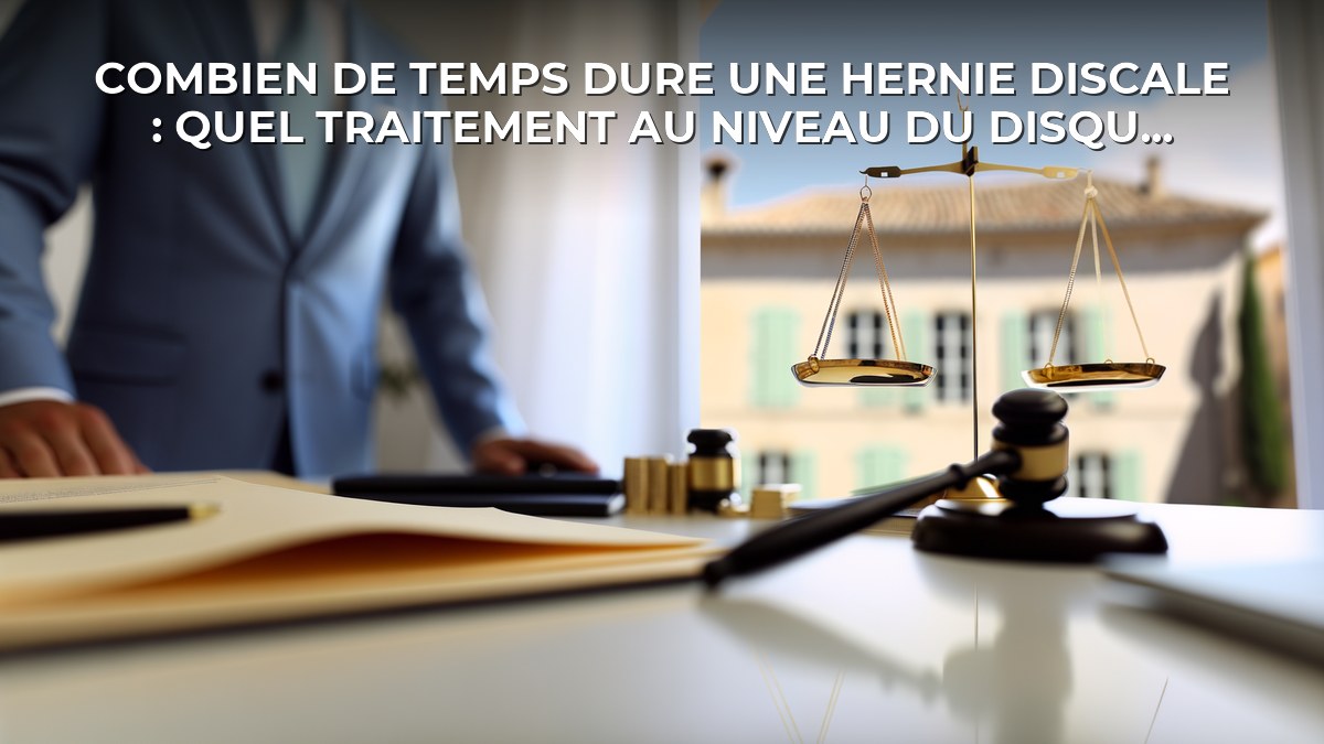 Combien de temps dure une hernie discale : quel traitement au niveau du disque intervertébral