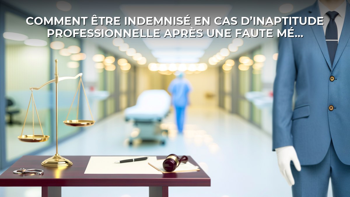 Comment être indemnisé en cas d’inaptitude professionnelle après une faute médicale à Nîmes ?