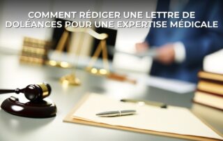 Comment rédiger une lettre de doléances pour une expertise médicale