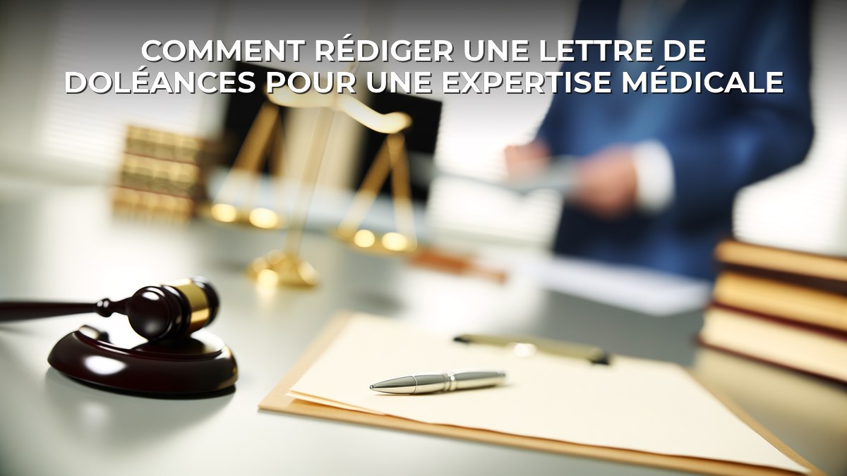 Comment rédiger une lettre de doléances pour une expertise médicale