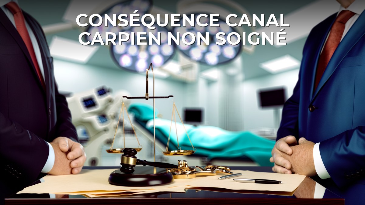 Conséquence canal carpien non soigné