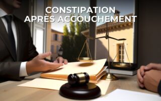 Constipation après accouchement