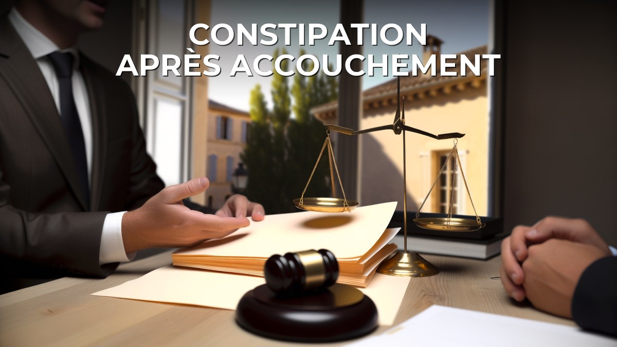 Constipation après accouchement