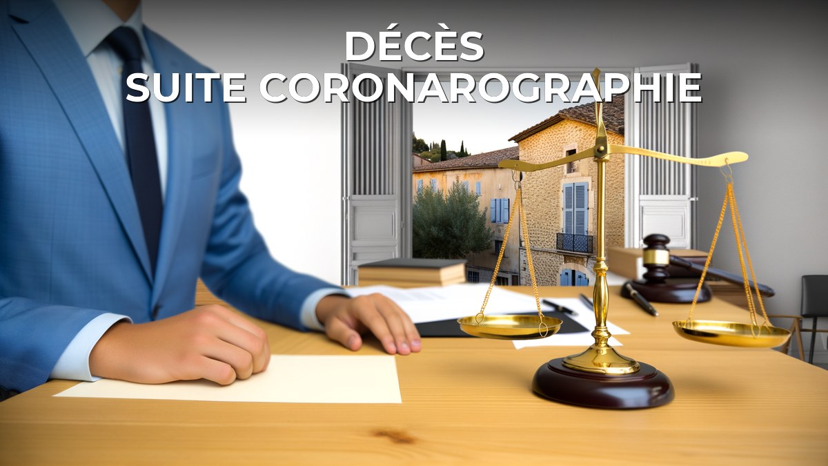 Décès suite coronarographie