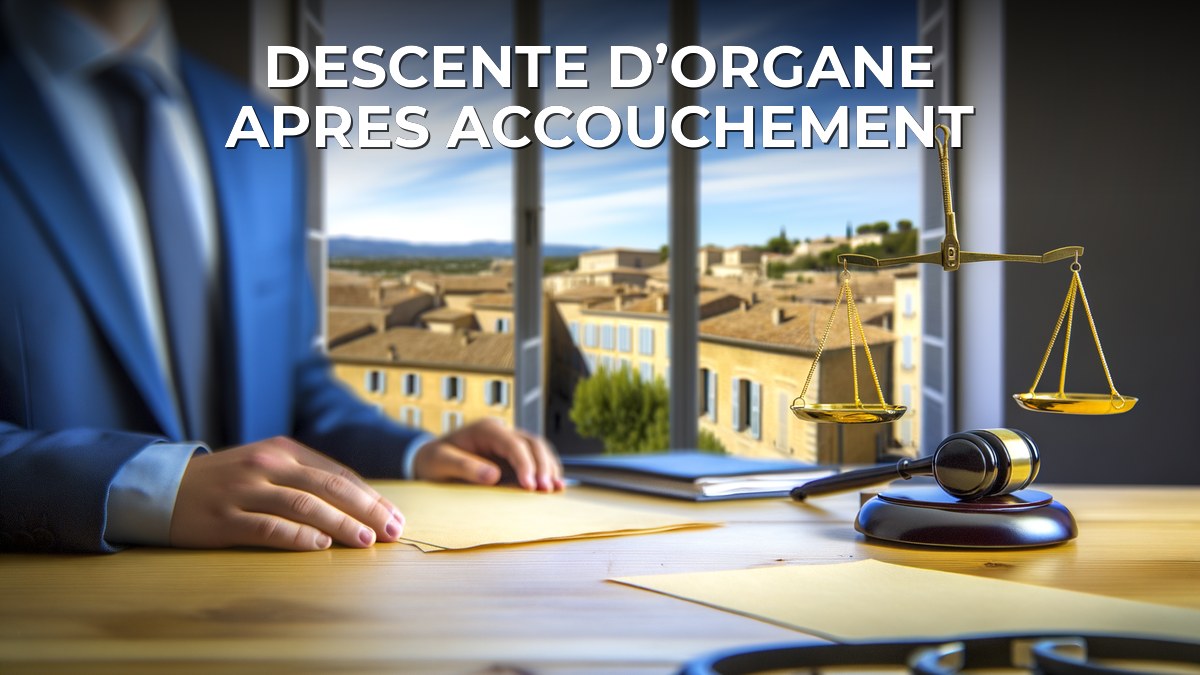 Descente d’organe apres accouchement