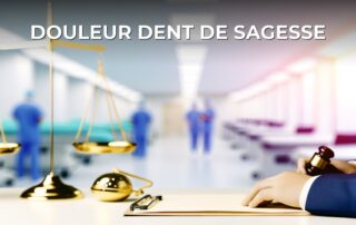 Douleur dent de sagesse