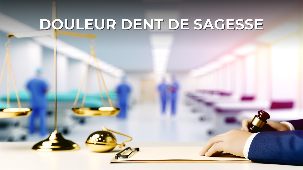 Douleur dent de sagesse
