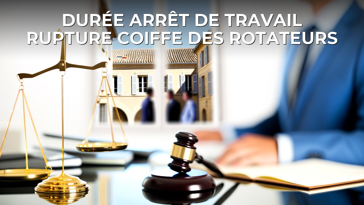 Durée arrêt de travail rupture coiffe des rotateurs