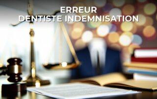 Erreur dentiste indemnisation