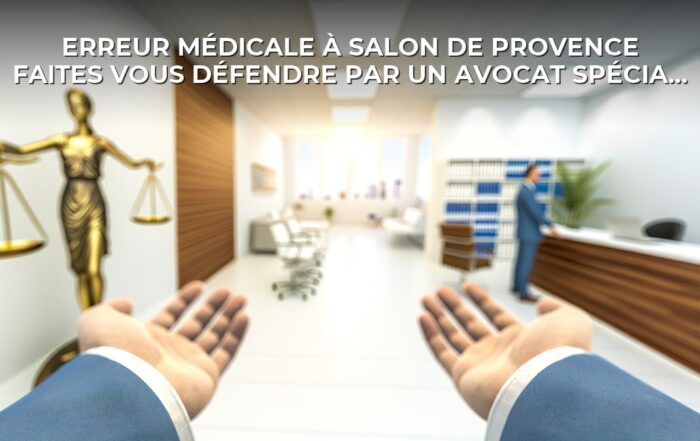 Erreur médicale à Salon de provence faites vous défendre par un avocat spécialisé