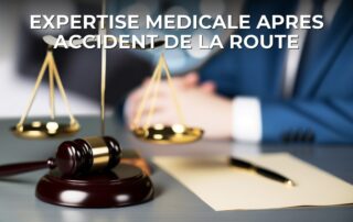 Expertise medicale apres accident de la route