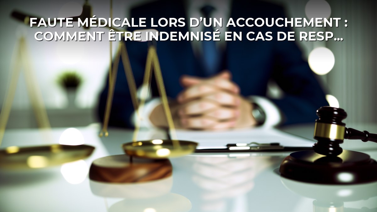Faute médicale lors d’un accouchement : comment être indemnisé en cas de responsabilité du gynécologue ?