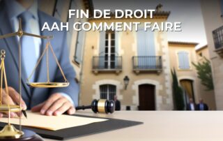 Fin de droit aah comment faire