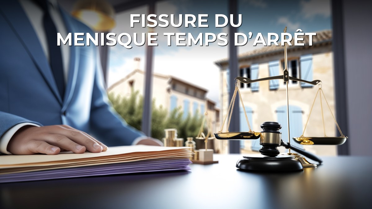 Fissure du menisque temps d’arrêt