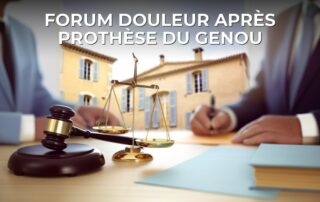 Forum douleur après prothèse du genou