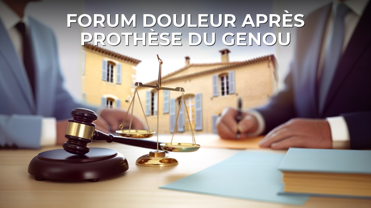 Forum douleur après prothèse du genou