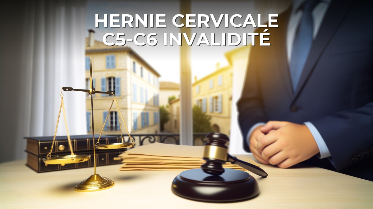 Hernie cervicale c5-c6 invalidité