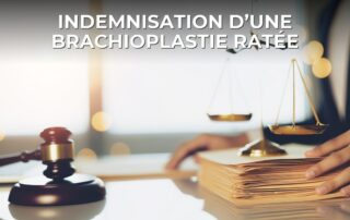 Indemnisation d’une brachioplastie ratée