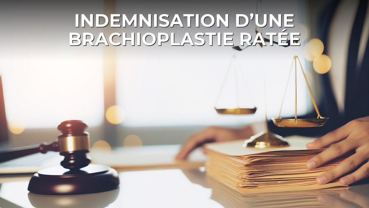 Indemnisation d’une brachioplastie ratée