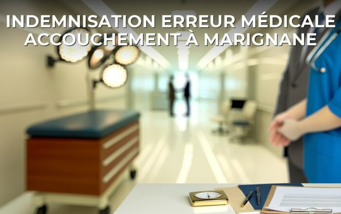 Indemnisation erreur médicale accouchement​ à Marignane