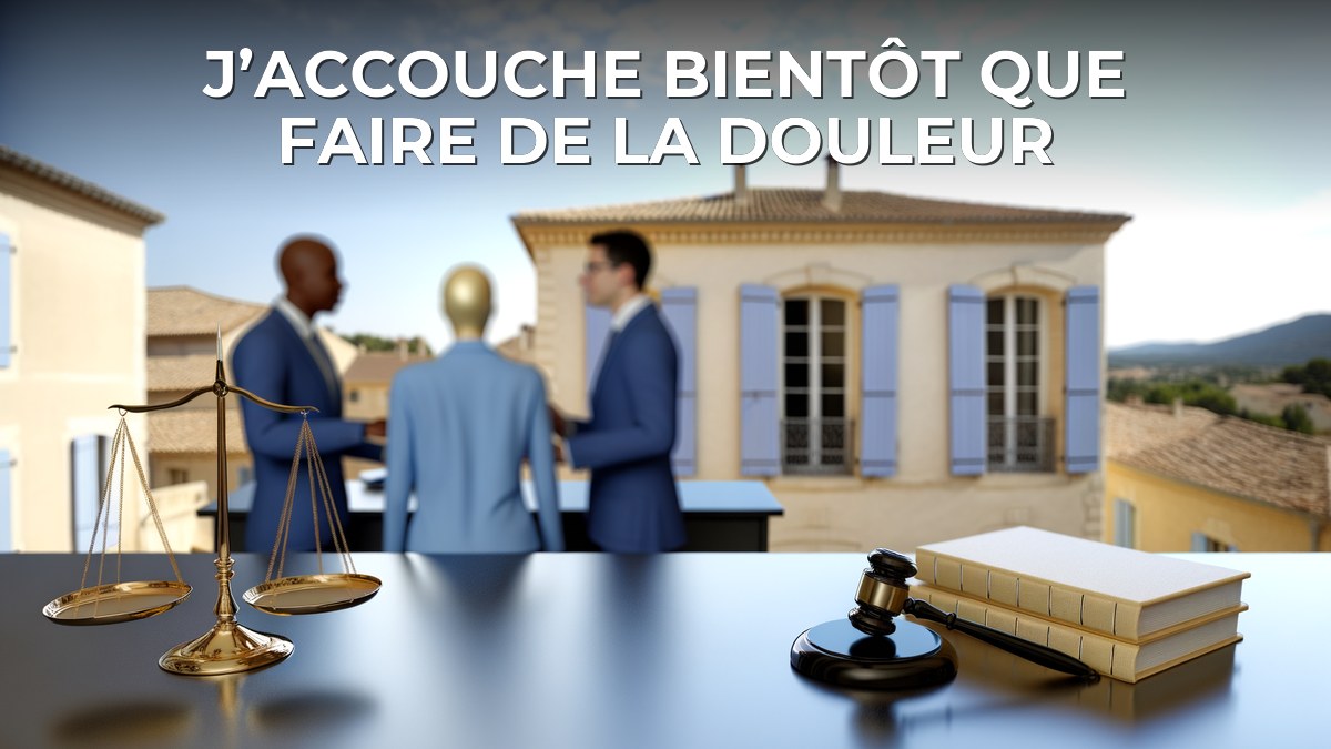 J’accouche bientôt que faire de la douleur