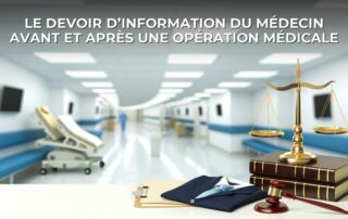 Le devoir d’information du médecin avant et après une opération médicale