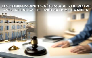 Les connaissances nécessaires de votre avocat en cas de traumatisme cranien