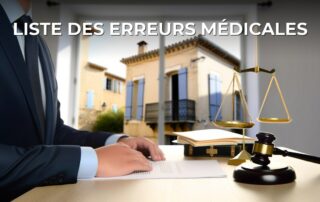 Liste des erreurs médicales