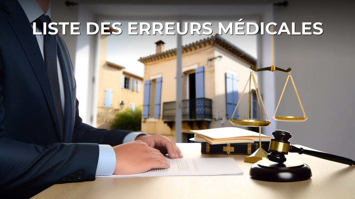 Liste des erreurs médicales