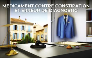 Medicament contre constipation et erreur de diagnostic