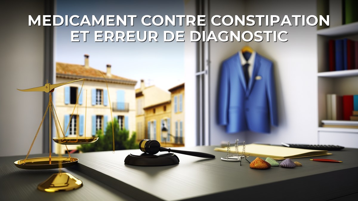 Medicament contre constipation et erreur de diagnostic