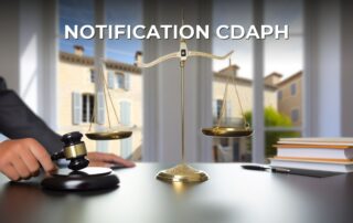 Notification CDAPH
