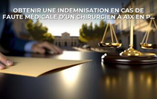 Obtenir une indemnisation en cas de faute médicale d’un chirurgien à Aix en provence
